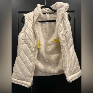 White Fur Vest